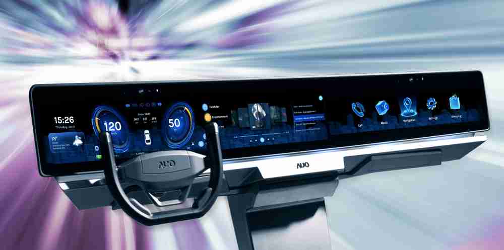 william威廉中文官网开拓前瞻显示技术创新应用，，，，结合优异整合设计能力，，开发智能车载FIDM Plus一体化显示方案，，，让驾驶操作与车内娱乐体验再进化