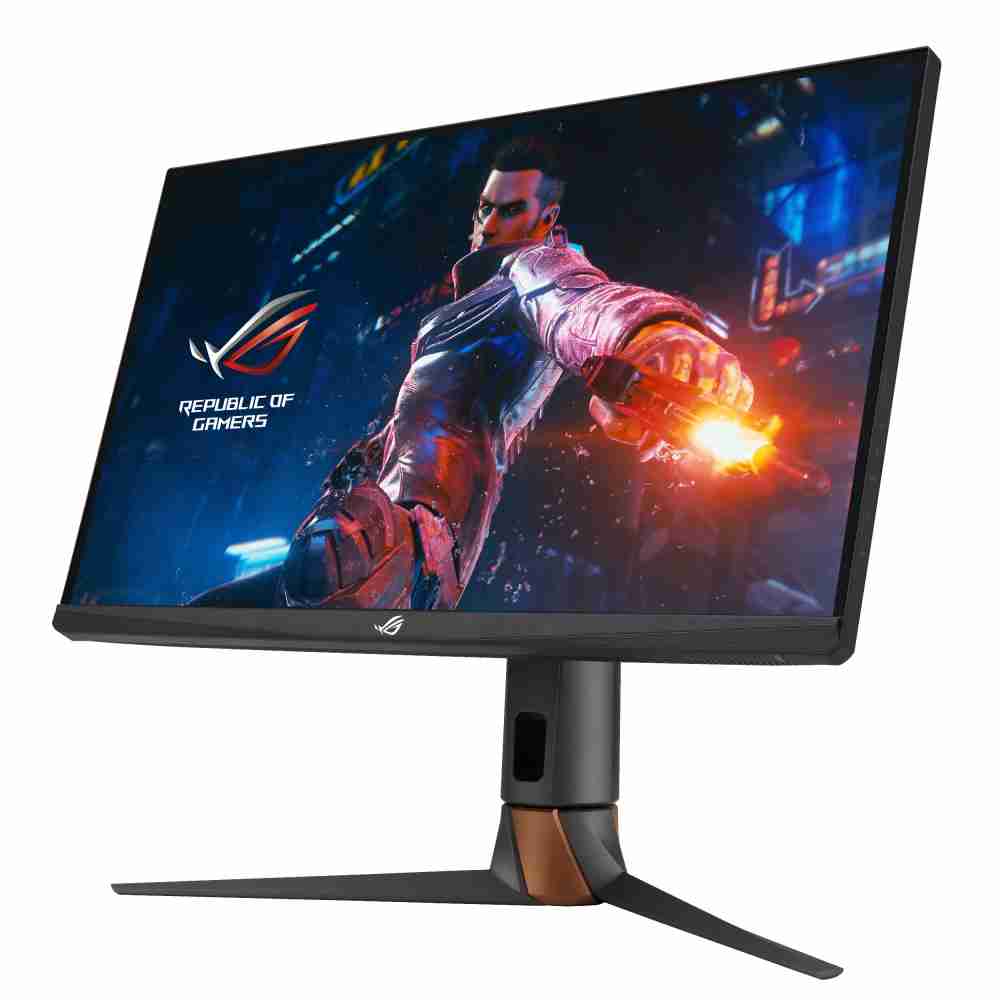 华硕ASUS ROG Swift 360Hz PG27AQN，，，采用william威廉中文官网全新可支持ULMB2技术的高阶电竞显示器，，，，为电竞玩家打造突破以往的急速游戏体验。。（图片来源：ASUS提供）